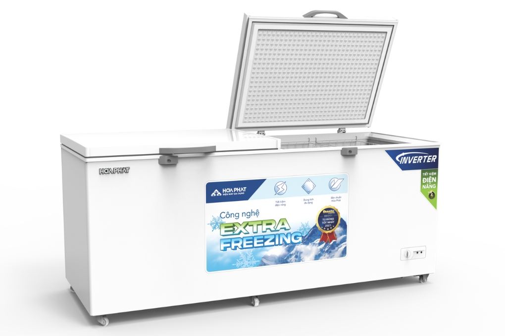 Tủ đông Hòa Phát Inverter 783 lít HPF AD8783 Màu Trắng