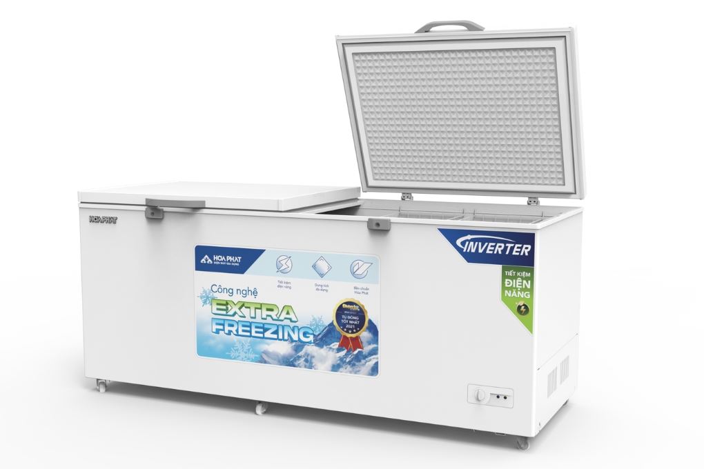 Tủ đông Hòa Phát Inverter 783 lít HPF AD8783 Màu Trắng