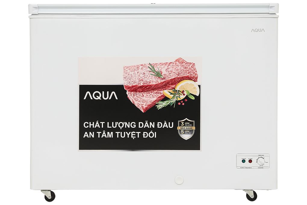 Tủ đông Aqua Inverter 301 lít AQF-C4001EN Màu Trắng