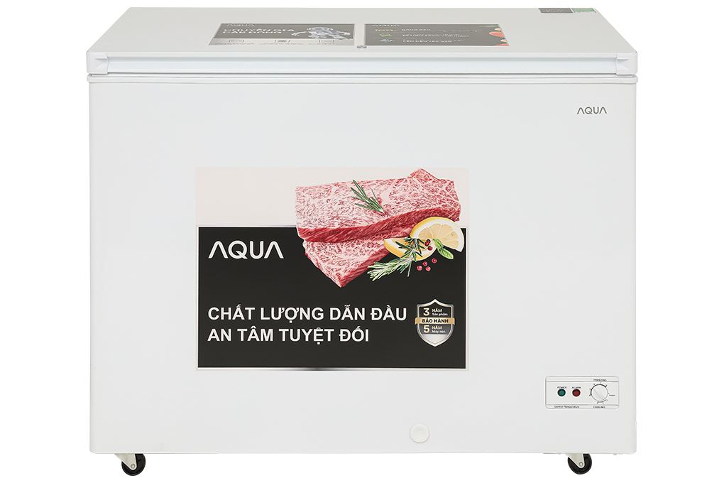 Tủ đông Aqua Inverter 301 lít AQF-C4001EN Màu Trắng