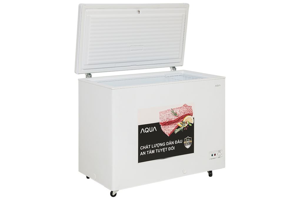 Tủ đông Aqua Inverter 301 lít AQF-C4001EN Màu Trắng
