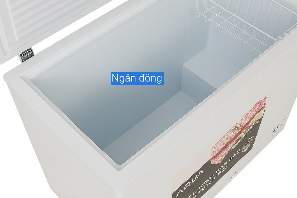 Tủ đông Aqua Inverter 301 lít AQF-C4001EN Màu Trắng