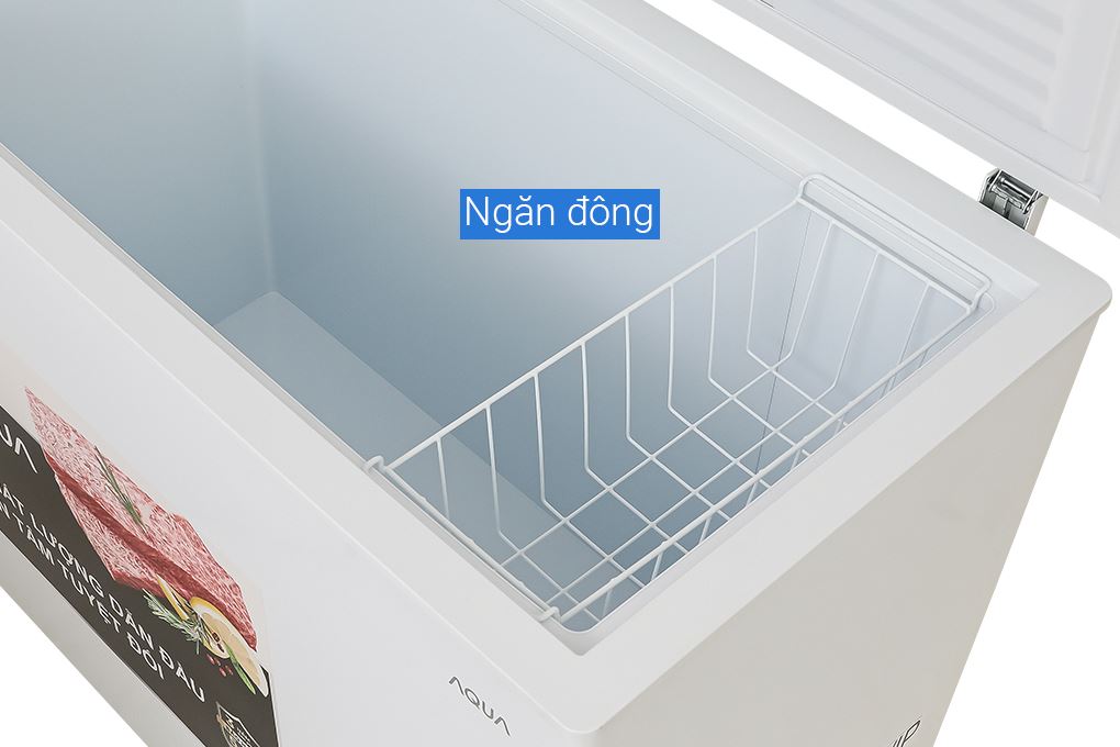 Tủ đông Aqua Inverter 301 lít AQF-C4001EN Màu Trắng