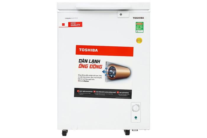 Tủ đông Toshiba Inverter 143 lít GR-RC185CM-PMV(01) Màu Trắng