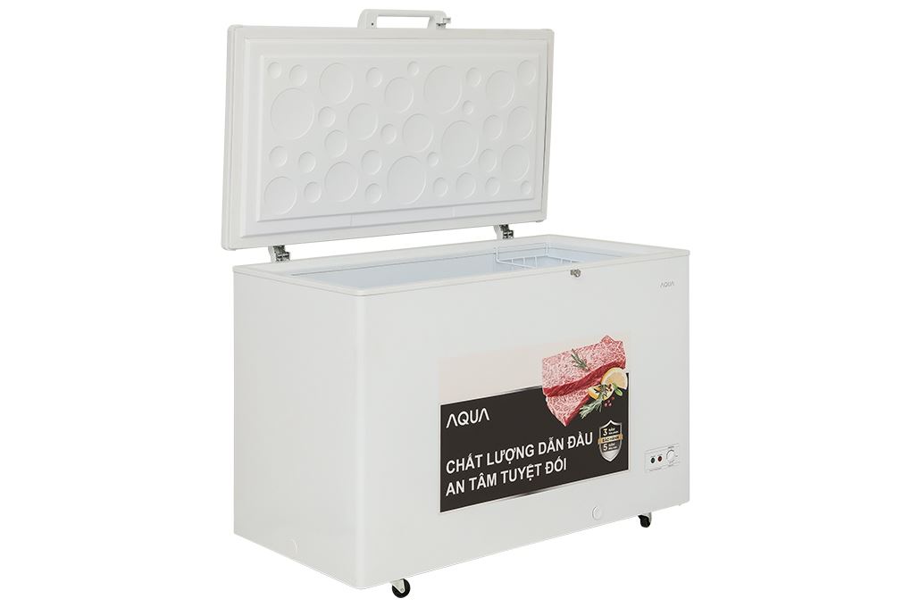 Tủ đông Aqua Inverter 379 lít AQF-C4801EN Màu Trắng