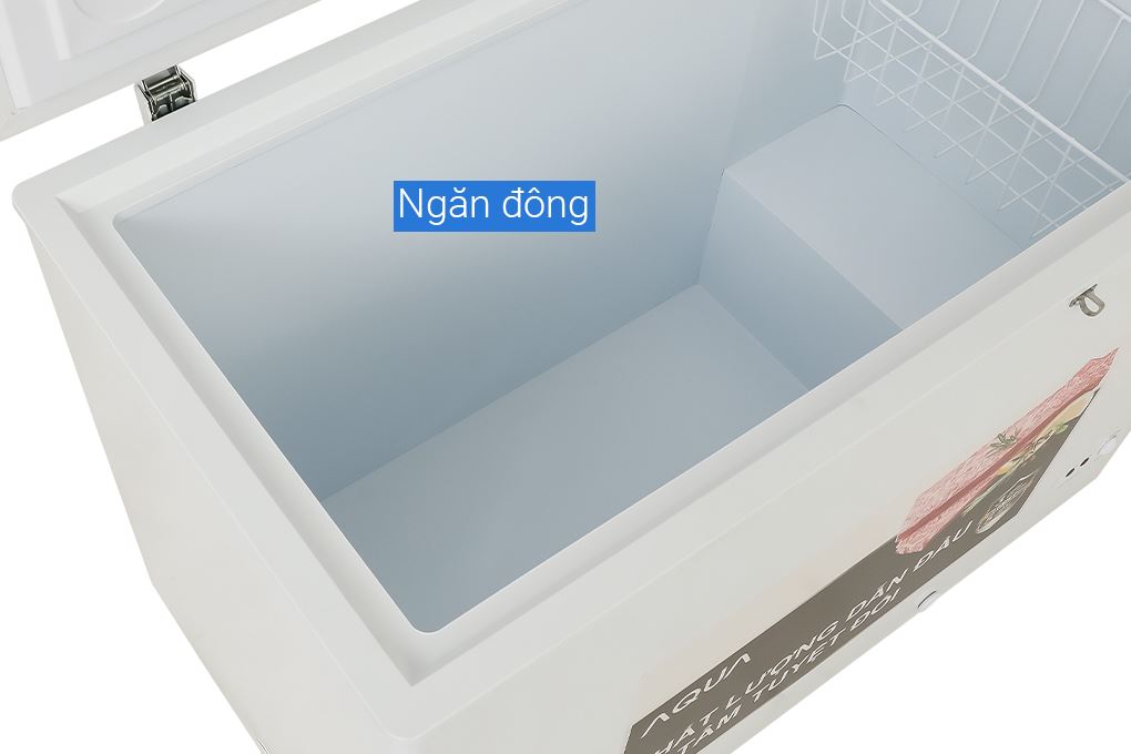 Tủ đông Aqua Inverter 379 lít AQF-C4801EN Màu Trắng