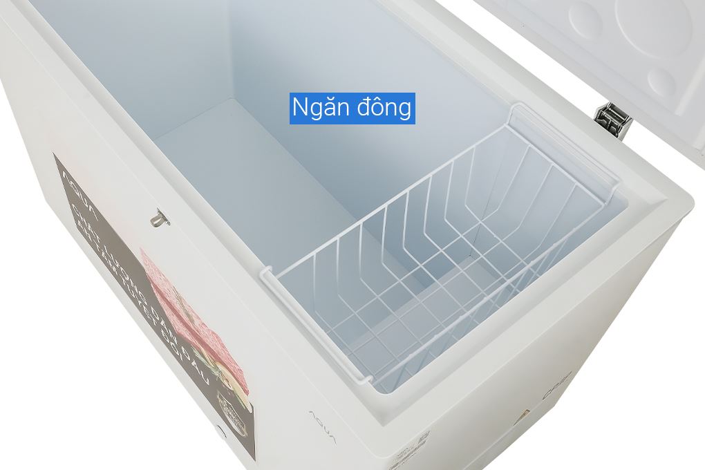 Tủ đông Aqua Inverter 379 lít AQF-C4801EN Màu Trắng