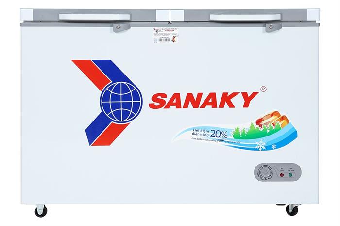 Tủ đông Sanaky 260 lít VH-3699W2KD Màu Trắng