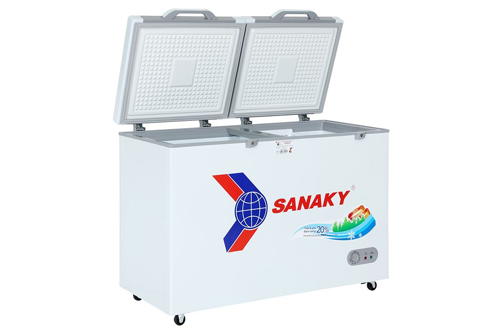 Tủ đông Sanaky 260 lít VH-3699W2KD Màu Trắng