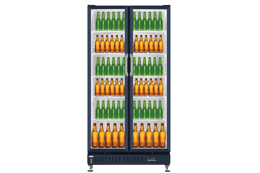 Tủ mát 2 cánh Aqua 625 Lít AQS-AF760H Màu Đen