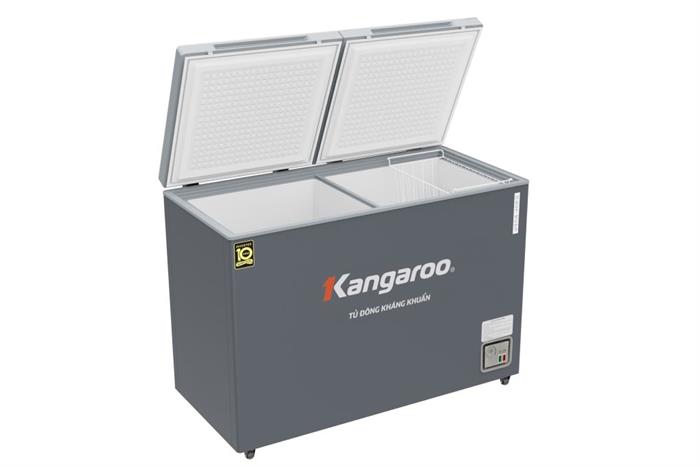 Tủ đông Kangaroo Inverter 268 lít KGFZA268IK2 Màu Xám đậm