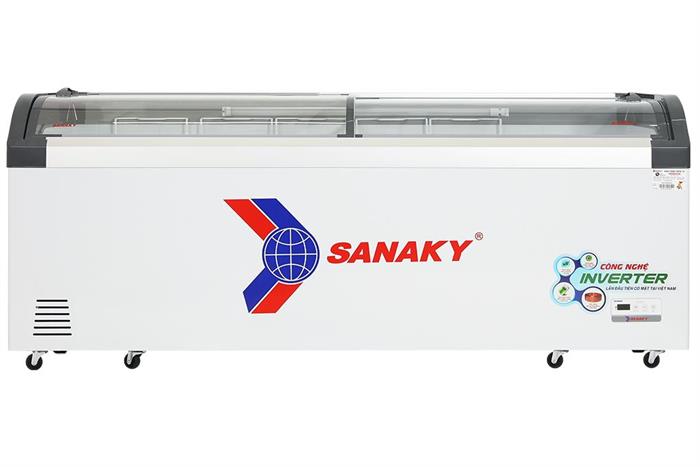 Tủ đông Sanaky Inverter 750 lít VH-1099K3A Màu Trắng