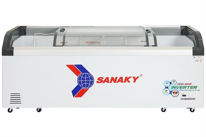 Tủ đông Sanaky Inverter 750 lít VH-1099K3A Màu Trắng