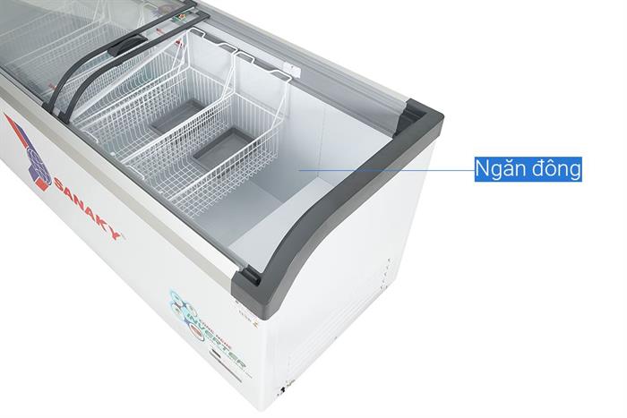 Tủ đông Sanaky Inverter 750 lít VH-1099K3A Màu Trắng