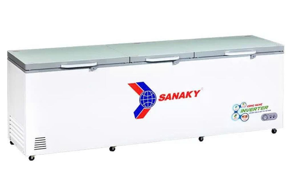 Tủ đông Sanaky Inverter 1143.5 lít VH-1399HY4K Màu Trắng