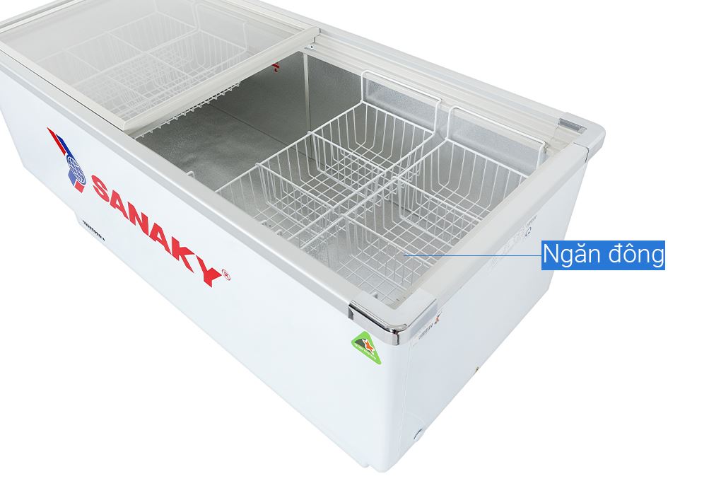 Tủ đông Sanaky 516 lít VH-999K Màu Trắng
