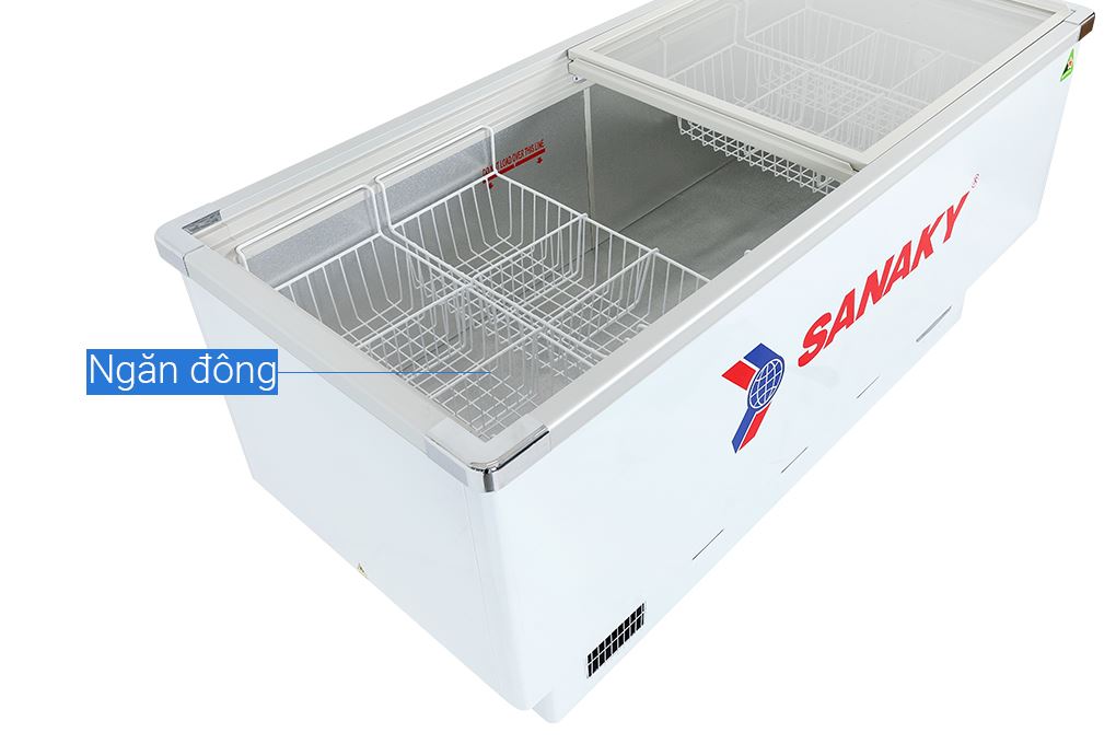 Tủ đông Sanaky 516 lít VH-999K Màu Trắng