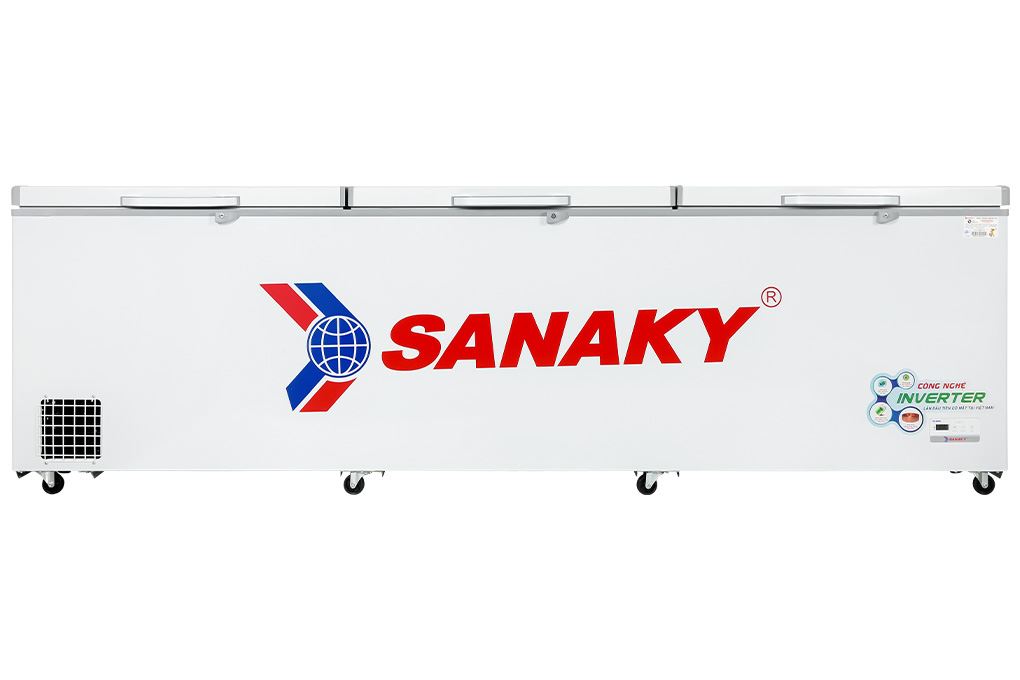 Tủ đông Sanaky Inverter 1500 lít VH-1799HY3 Màu Trắng