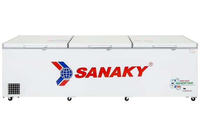Tủ đông Sanaky Inverter 1500 lít VH-1799HY3 Màu Trắng