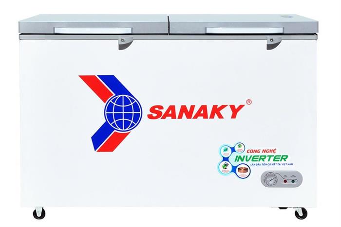Tủ đông Sanaky Inverter 410 lít VH-5699HY4K Màu Trắng
