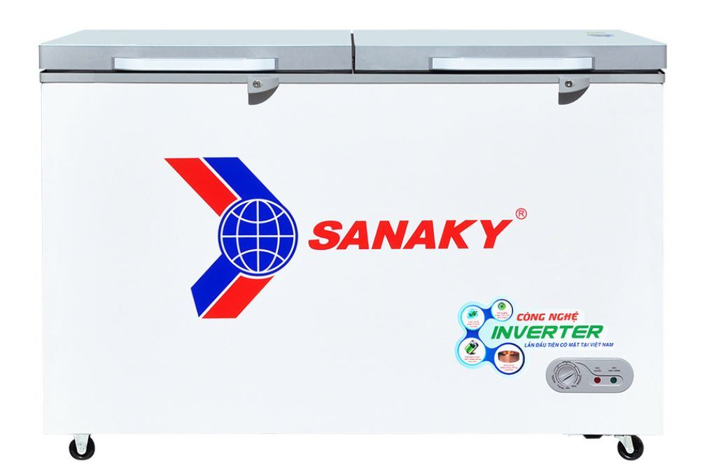 Tủ đông Sanaky Inverter 410 lít VH-5699HY4K Màu Trắng