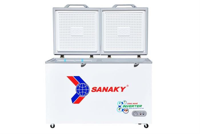 Tủ đông Sanaky Inverter 410 lít VH-5699HY4K Màu Trắng