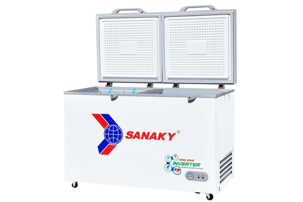 Tủ đông Sanaky Inverter 410 lít VH-5699HY4K Màu Trắng