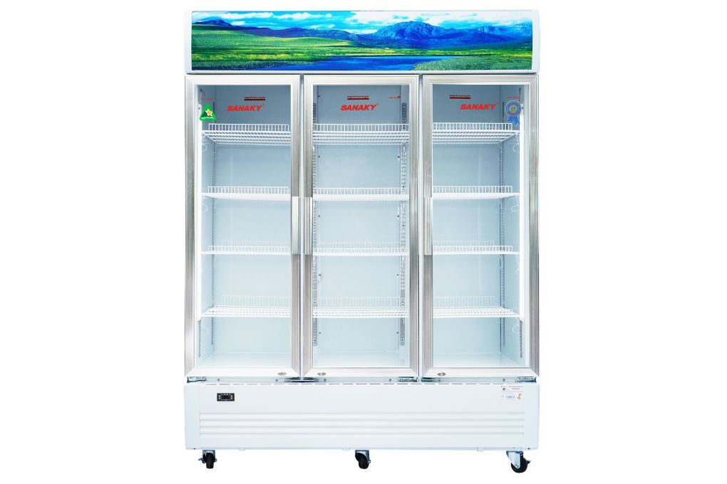 Tủ mát Sanaky Inverter 1400 lít VH-1520HP3 Màu Trắng