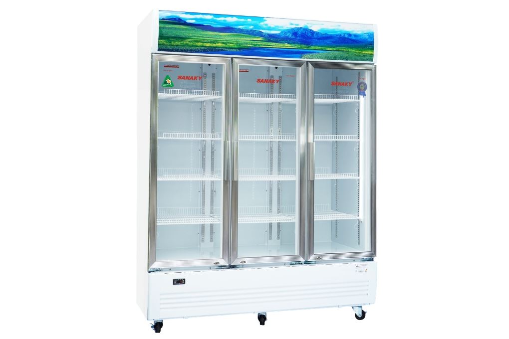 Tủ mát Sanaky Inverter 1400 lít VH-1520HP3 Màu Trắng