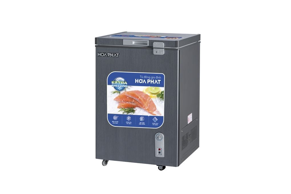 Tủ đông Hòa Phát 107 lít HPF AD6107G Màu Ghi