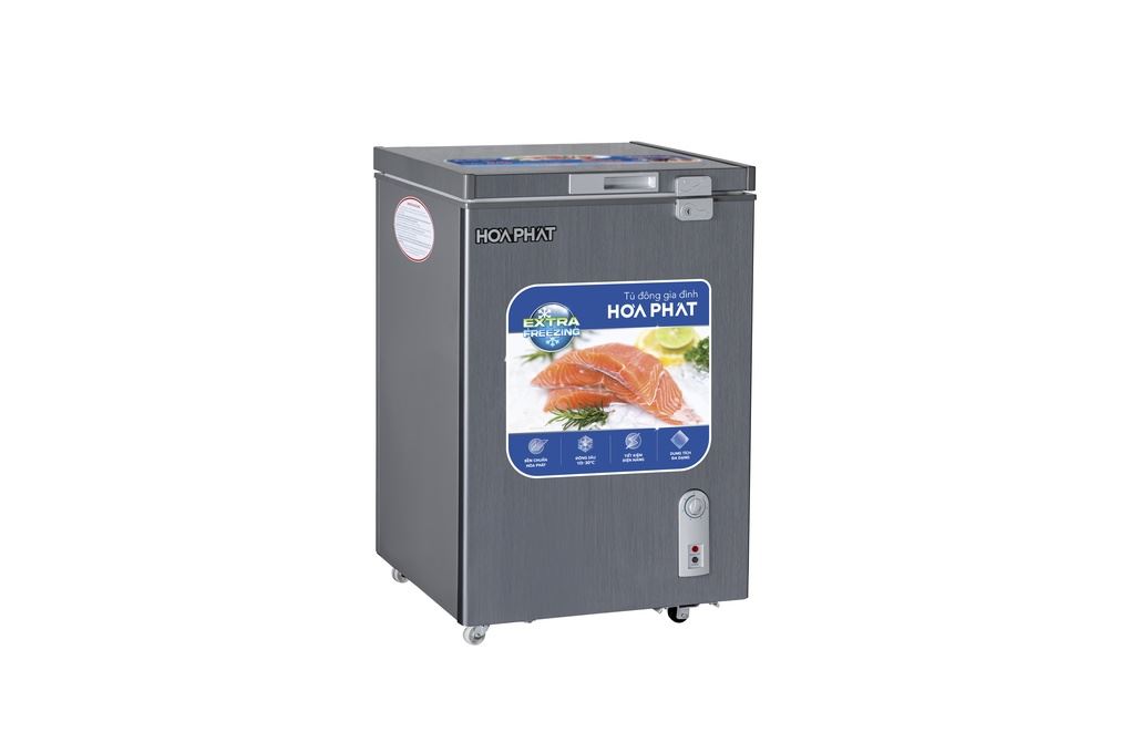 Tủ đông Hòa Phát 107 lít HPF AD6107G Màu Ghi