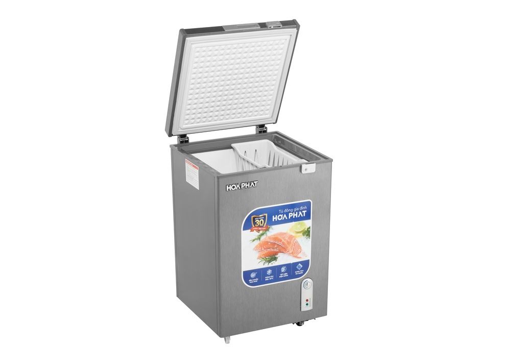 Tủ đông Hòa Phát 107 lít HPF AD6107G Màu Ghi