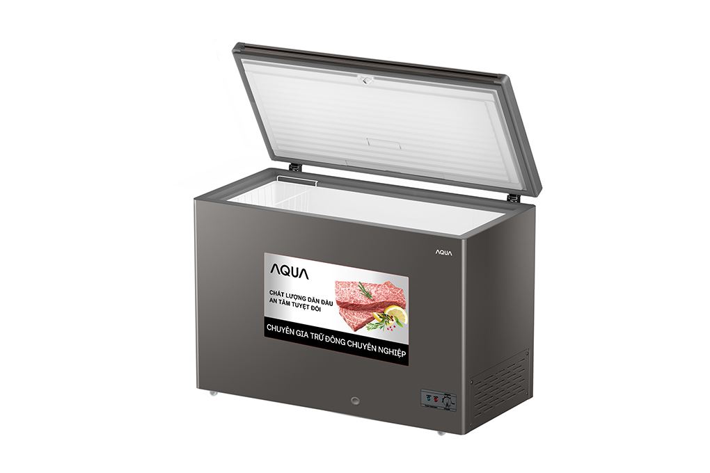 Tủ đông Aqua Inverter 307 lít AQF-C4101EN Màu Đen