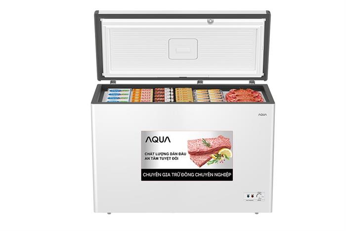 Tủ đông Aqua Inverter 429 lít AQF-C5701EN Màu Trắng