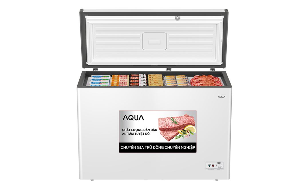 Tủ đông Aqua Inverter 429 lít AQF-C5701EN Màu Trắng