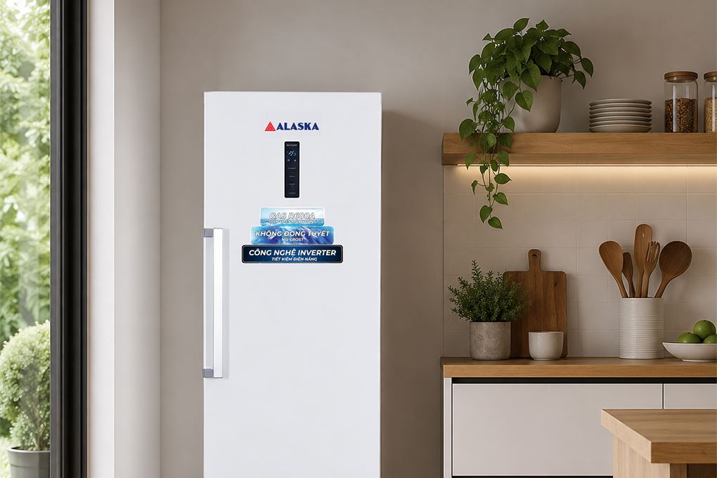 Tủ đông Alaska Inverter 290 lít IFI-290N Màu Trắng