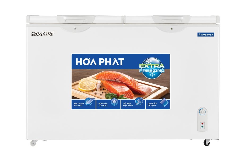 Tủ đông Hòa Phát Inverter 245 lít HPF BD8245 Màu Trắng