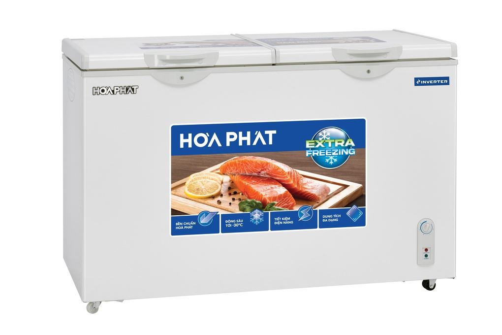 Tủ đông Hòa Phát Inverter 245 lít HPF BD8245 Màu Trắng