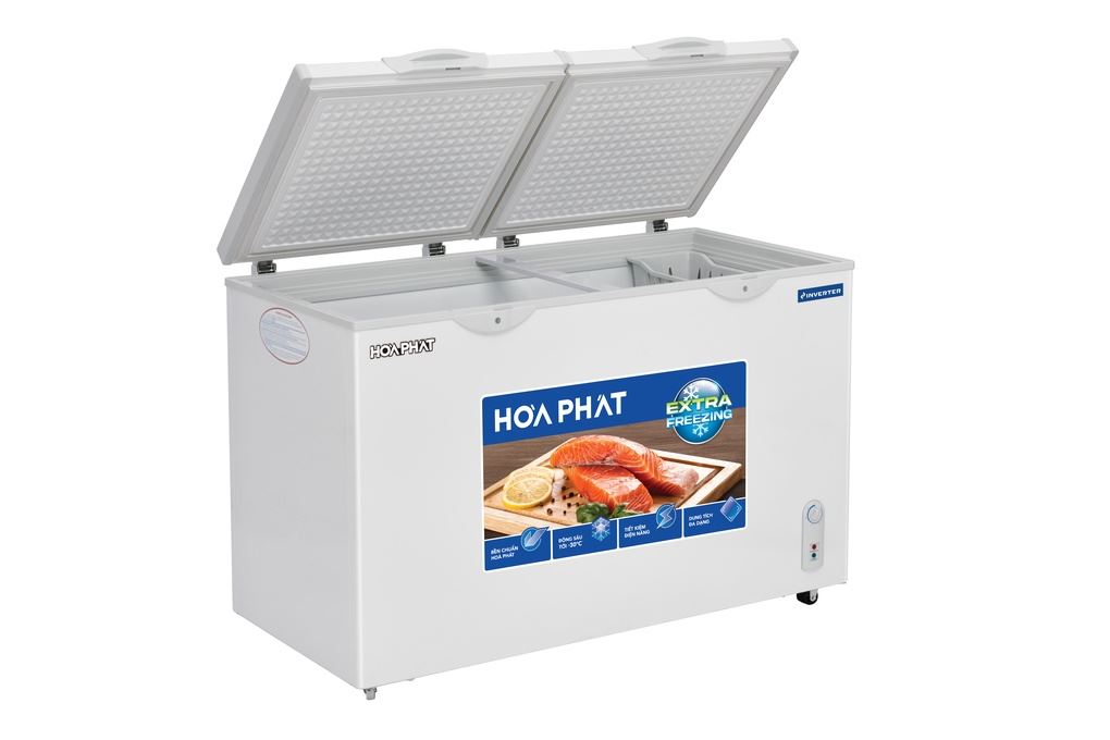 Tủ đông Hòa Phát Inverter 245 lít HPF BD8245 Màu Trắng