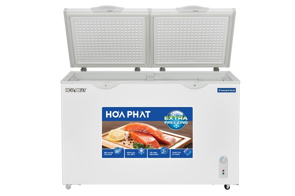 Tủ đông Hòa Phát Inverter 245 lít HPF BD8245 Màu Trắng
