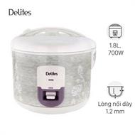 Nồi cơm nắp gài Delites 1.8 lít NCG1805