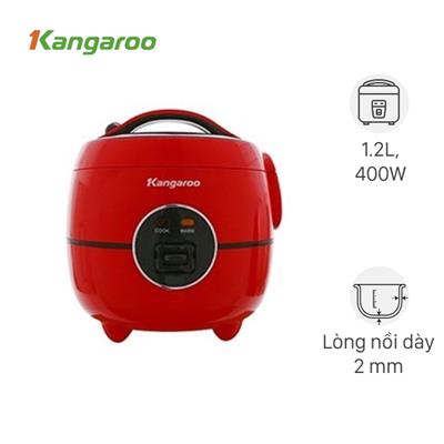 Nồi cơm nắp gài Kangaroo 1.2 lít KG822