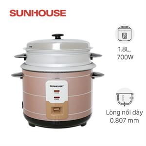 Nồi cơm nắp rời Sunhouse 1.8 lít SHD8125