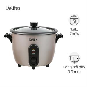 Nồi cơm nắp rời Delites 1.8 lít RC-10W003