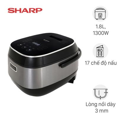 Nồi cơm cao tần Sharp 1.8 lít KS-IH191V-BK