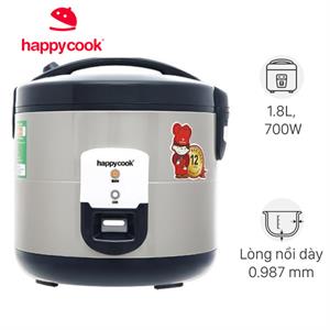 Nồi cơm nắp gài Happycook 1.8 lít HCJ-180V