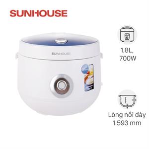 Nồi cơm nắp gài Sunhouse 1.8 lít SHD8606