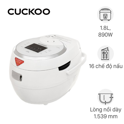 Nồi cơm điện tử Cuckoo 1.8 lít CR-1020F