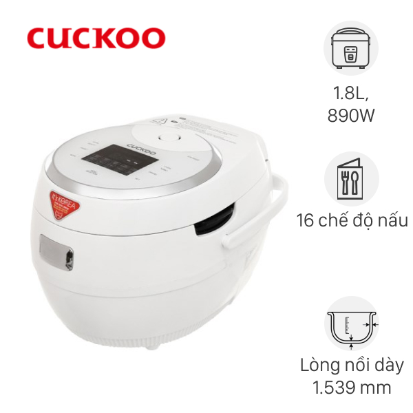 Nồi cơm điện tử Cuckoo 1.8 lít CR-1020F