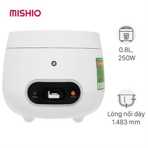 Nồi cơm nắp gài Mishio 0.8 lít MK-233